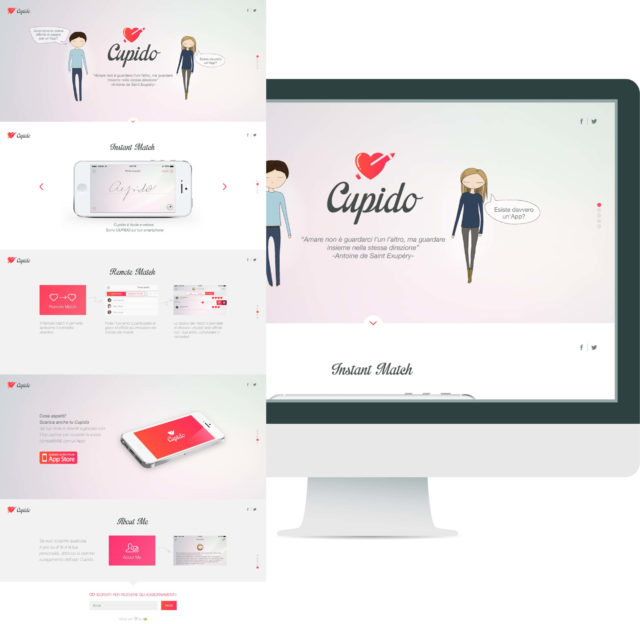 cupido-landingpage